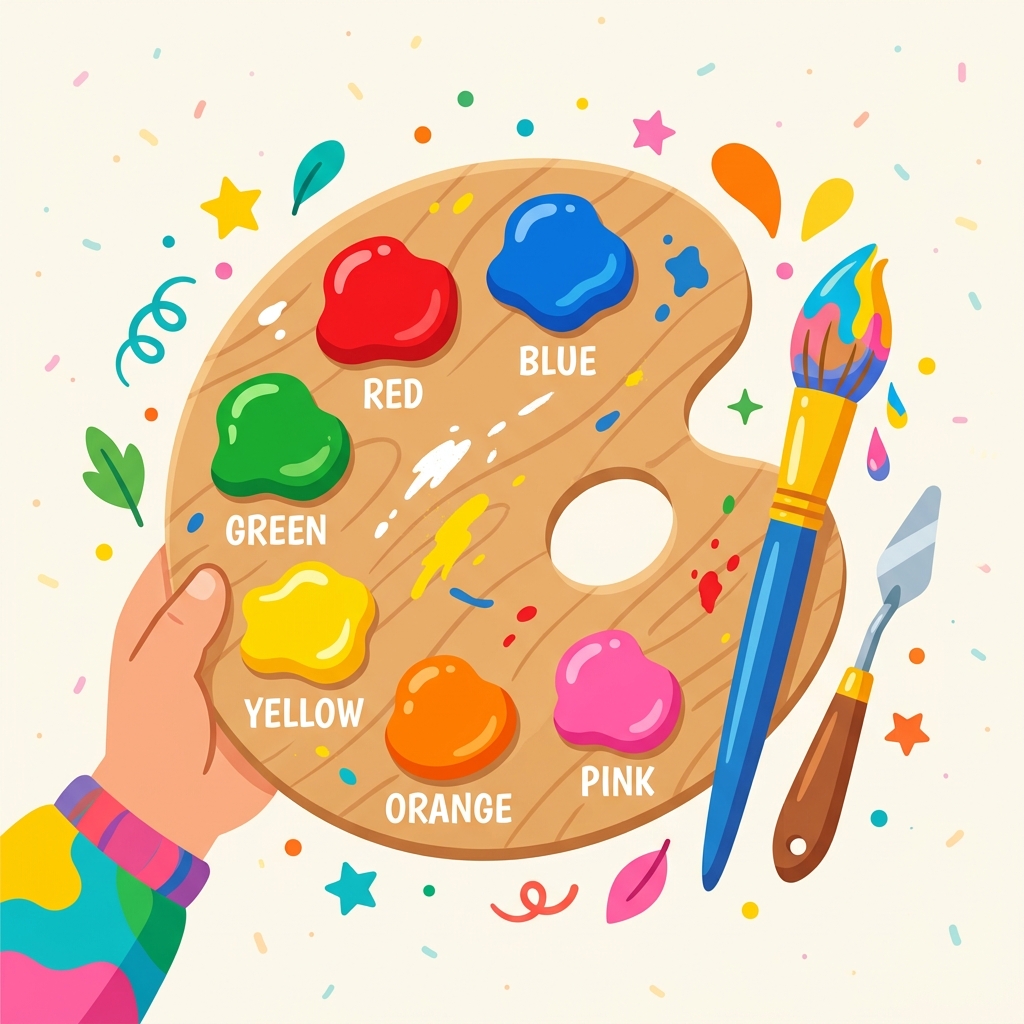 Colors learning category